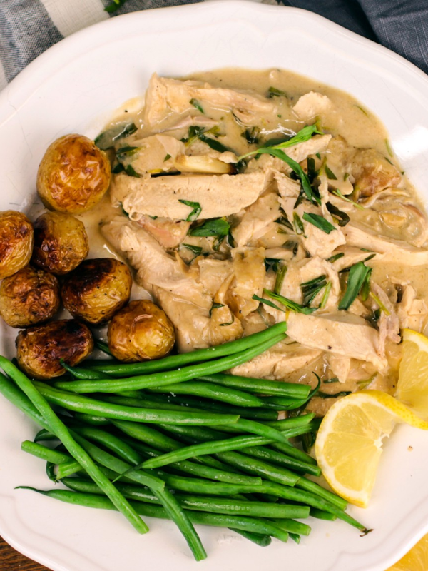 James' dad's tarragon chicken